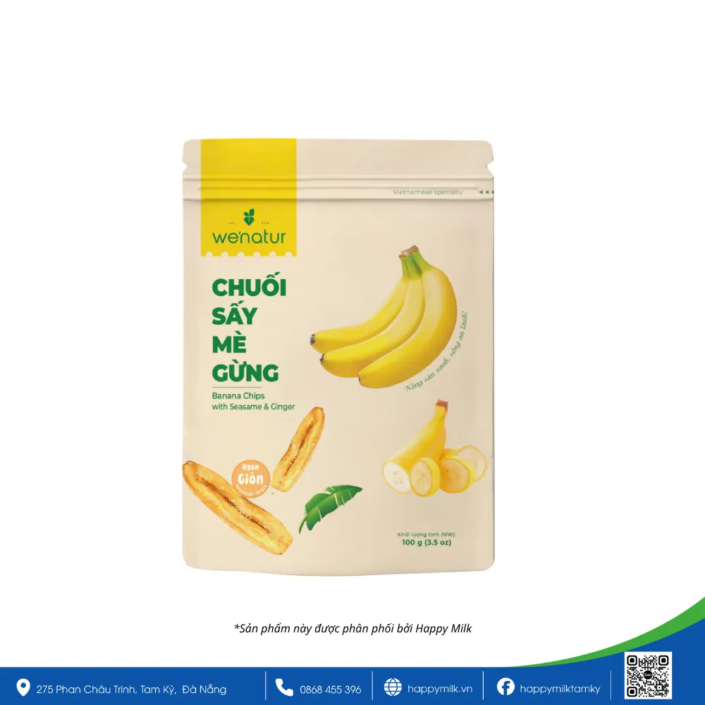 Chuối mè gừng 100g